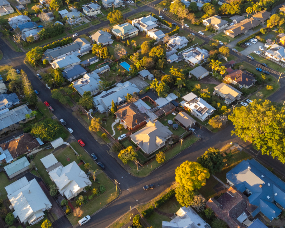 Aerial photo of Miranda