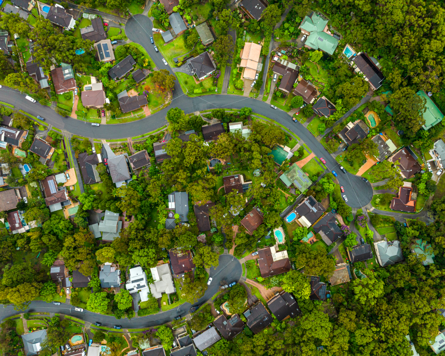 Aerial photo of Dural